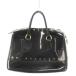  Furla FURLA CANDY сумка "Boston bag" Mini ручная сумочка PVC винил заклепки Logo type вдавлено .katena чёрный черный /CK20 #GY18