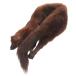 mitsukosiMITSUKOSHI пелерина мех muffler норка мех чай Brown /GV #GY18 женский 