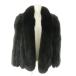  M ji- соболь MG Sable fur меховое пальто короткий лиса мех переключатель кожа F чёрный черный /AO8 #GY11 женский 