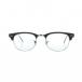  RayBan RAY BAN CLUBMASTER OPTICS очки очки комбинированный we Lynn тонн Logo бесцветные линзы половинчатая оправа 49 *21-140 чёрный 