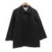  Paul Smith коллекция PAUL SMITH COLLECTION пальто с отложным воротником подкладка общий рисунок колено длина XL чёрный черный #GY18 мужской 