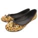  Tory Burch TORY BURCH балетки туфли-лодочки общий рисунок лента - lako кожа 7.5 бежевый чай Brown /AE #GY18 женский 