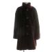  мех кролика пальто длинный внешний капот мех общий подкладка F красный красный чай Brown /MP #GY18 женский 