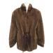  SaGa норка SAGA MINK серебряный SaGa меховое пальто полупальто норка мех мех 15 чай Brown /AE #GY18 женский 