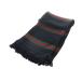  Gucci GUCCI muffler палантин Logo Sherry линия бахрома чёрный черный #GY17 мужской женский 