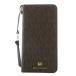 MICHAEL KORS смартфон кейс iPhone кейс iPhone 7 iPhone 8 iPhone SE no. 2 поколение PVC кожа блокнот type MK signature общий рисунок Logo чай цвет 