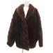  меховое пальто норка мех половина длина 88 чай Brown /UO #GY18 женский 