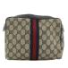  Gucci GUCCI Old Gucci клатч ручная сумочка сумка GGs шкив m общий рисунок бежевый темно-синий темно-синий 27 004 998