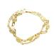  Gianni Versace Versace .GIANNI VERSACE браслет аксессуары 2 полосный mete.-sa Logo Gold цвет #GY18 /MQ женский 