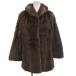 parotiPALODY норка меховое пальто мех средний длина 9 светло-коричневый /JS #GY11 женский 