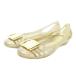  Salvatore Ferragamo VARA JELLY балетки Flat туфли-лодочки раунд tu Raver g Ritter vala8 Gold цвет 