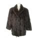 mitsukosiMITSUKOSHI меховое пальто норка мех мех средний длина большой размер 15 чай Brown /MN22 #GY18 женский 