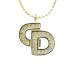  Christian Dior Christian Dior браслет аксессуары Logo стразы Gold цвет #GY18 /MQ #OH женский 