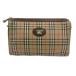  Burberry zBurberrys клатч ручная сумочка noba в клетку лошадь сверху. рыцарь оттенок бежевого /UO #GY18 мужской женский 
