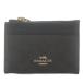  Coach COACH Mini обтягивающий ID кейс signature парусина футляр для карточек ячейка для монет PVC кожа Logo чай цвет Brown CW870