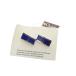  Christian Dior Christian Dior запонки аксессуары Logo квадратное серебряный цвет #GY11 /MQ #OH мужской 