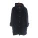  Burberry zBurberrys Vintage SPECIALITY DUFFLE COATING special liti полупальто "даффл коут" длинный шерсть обратная сторона проверка темно-синий 