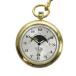  Seiko SEIKO утиль ALBA Alba V338-0010 карманные часы часы кварц moon phase белый циферблат Gold цвет #GY18 /MQ