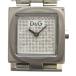  Dolce &amp; Gabbana Dolce&Gabbana DOLCE&amp;GABBANA наручные часы часы кварц квадратное стразы серебряный цвет #GY18 /MQ женский 
