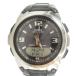  Casio CASIO WVA-109HJ наручные часы кварц часы календарь имеется чёрный циферблат серебряный цвет #GY18 /MQ мужской 