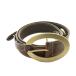  Dolce &amp; Gabbana Dolce&Gabbana DOLCE&amp;GABBANA овальный кожаный ремень 85cm чай Brown /SS #OS #GY18 мужской 