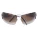  Prada PRADA SPR 68H квадратное солнцезащитные очки двойной Bridge панцирь черепахи style 68 14 120 metal рама чай Brown /JS