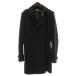  Burberry Black Label BURBERRY BLACK LABEL тренчкот L чёрный двойной breast подкладка в клетку шерсть кашемир .BMC60-704-09 /