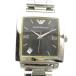  Emporio Armani EMPORIO ARMANI AR-5303 наручные часы кварц часы календарь имеется Date чёрный циферблат Rome n квадратное 