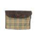  Burberry zBurberrys клатч ручная сумочка noba в клетку парусина кожа бежевый #GY11 /MQ мужской 