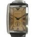  Emporio Armani EMPORIO ARMANI AR-1605 наручные часы часы кварц кожаный ремень Logo серебряный цвет #GY18 /MQ мужской 