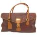  Escada ESCADA сумка "Boston bag" плечо плечо .. наклонный .. большая вместимость чай Brown кожа натуральная кожа общий рисунок путешествие путешествие портфель /SD #GY18