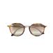  RayBan ROUND FLECK солнцезащитные очки metal рама 52*21 145 чай цвет Brown раунд type панцирь черепахи рисунок градация линзы RB2447F /RI
