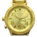 Nixon NIXON THE51-30 наручные часы часы кварц Logo Gold цвет #GY18 /MQ мужской 