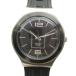  Swatch SWATCH IRONY наручные часы кварц часы чёрный циферблат Logo серебряный цвет #GY11 /MQ мужской 
