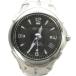  Seiko SEIKO утиль 5J22-0A30 KINETIC Auto Relay наручные часы часы автоматика departure электро- кварц чёрный циферблат календарь имеется серебряный цвет 