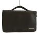  Bally BALLY ручная сумочка клатч кожа type вдавлено .W застежка-молния Logo plate чай цвет Brown /XZ #GY18 мужской 