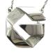 ji van si.GIVENCHY колье аксессуары подвеска Logo серебряный цвет #GY18 /MQ женский 