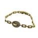  Nina Ricci NINA RICCI браслет аксессуары браслет овальный стразы Logo Gold цвет #GY18 /MQ женский 