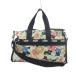  Le Sportsac LesportSAC 2WAY сумка "Boston bag" сумка на плечо цветочный принт бежевый темно-синий темно-синий многоцветный /MI #GY17 женский 