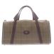 Burberry zBurberrys сумка "Boston bag" в клетку парусина кожа Logo чай цвет Brown темно-красный /SR #GY17 мужской 
