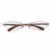  four na in z999.9 очки очки раз есть Logo лиса type titanium 53*15-128 Brown S-650T /YO41 #GY11 женский 