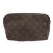  Louis Vuitton LOUIS VUITTON монограмма клатч Second кожа PVC общий рисунок чай Brown /FF #GY18 мужской 