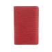  Louis Vuitton LOUIS VUITTON epi футляр для визитных карточек футляр для карточек кожа LV Logo красный красный /MI #OH #GY18 женский 