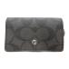  Coach COACH чехол для ключей signature рисунок парусина кожа Logo type вдавлено ./SC #GY18 женский 