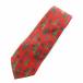  Gucci GUCCI галстук постоянный Thai Vintage общий рисунок кисточка шелк шелк красный красный #GY99 /MQ мужской 