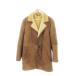  Schott SCHOTT USA производства мутон ranch coat Cesta - кожа длинный 40 L чай Brown /MN16 #GY99 мужской 