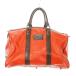  черный and белый BLACK&amp;WHITE сумка "Boston bag" кожа морщина кожа Logo Golf bai цвет orange чай Brown /MN1 #GY99 мужской 