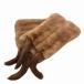  No-brand пелерина muffler норка мех мех чай Brown /FF женский 