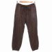  Pride Inter National дизайн PRIDE брюки-джоггеры искусственная кожа легкий 36 чай Brown /AE женский 
