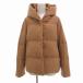 B&amp;Y United Arrows BEAUTY&amp;YOUTH красота &amp; Youth пуховик капот короткий M Camel /UO #GY39 женский 